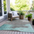 Abstract Washable Indoor Outdoor Area Rug
