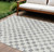 Geometric Washable Indoor Outdoor Area Rug
