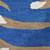 Rugsotic Carpets Hand Tufted Wool Square Contemporary - Blue - 8'x8'