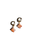 Bonbon Jade stone charm earrings