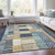 Geometric Washable Indoor Outdoor Area Rug