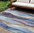 Abstract Washable Indoor Outdoor Area Rug