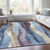 Abstract Washable Indoor Outdoor Area Rug