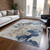 Abstract Washable Indoor Outdoor Area Rug