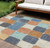 Geometric Washable Indoor Outdoor Area Rug