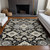 Medallion Washable Indoor Outdoor Area Rug
