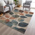 Floral Washable Indoor Outdoor Area Rug