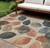 Floral Washable Indoor Outdoor Area Rug