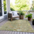 Abstract Washable Indoor Outdoor Area Rug