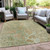 Abstract Washable Indoor Outdoor Area Rug