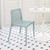 Set of Two Heavy Duty Plastic Outdoor Stacking Dining Chairs