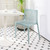 Set of Two Heavy Duty Plastic Outdoor Stacking Dining Chairs