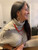 Christmas- Red Multi-Layer Necklace with Swarovski Key Pendant