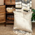 Parkland Collection Druzy Taupe Solid Throw Pillow