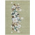 3' X 5' Artichoke Green Beige Ivory And Taupe Presents Washable Indoor Outdoor Area Rug