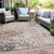 Abstract Washable Indoor Outdoor Area Rug