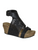Chantal 3 Black Wedges