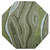 Rugsotic Carpets Hand Tufted Wool Octagon Abstract - Green - 6'x6'