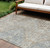 Geometric Washable Indoor Outdoor Area Rug