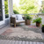 Abstract Washable Indoor Outdoor Area Rug