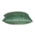 Parkland Collection Charlotte Green Solid Throw Pillow