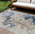 Abstract Washable Indoor Outdoor Area Rug