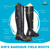 TuffRider Kids Baroque Leather Back Zipper Field Boots