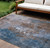 Abstract Washable Indoor Outdoor Area Rug