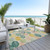 Geometric Washable Indoor Outdoor Area Rug