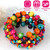Multi-Color Wooden Beaded Stretchy 
