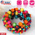 Multi-Color Wooden Beaded Stretchy 