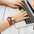 Fashionable Rivet Leather Belt
