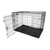 36inches Dogs Crate Folding Metal Pets Crates 