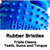 Natural Rubber Bone Toothbrush Toy