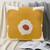 Sunshine Bloom Pillowcases Bright Floral Decorative Cushion Covers for Sofa, BedHome Dcor