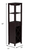Modern Style Umber Finish Wood Wine Cabinet