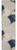 2' X 6' Ivory and Blue Floral Handmade Indoor Outdoor Runner Rug