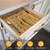 Bamboo Drawer Divider Kitchen 