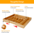 Bamboo Drawer Divider Kitchen 