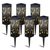 6Pcs Solar Powered Pathway Lights 