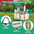 13Pcs Garden Tool Set Aluminum Alloy Gardening Hand Tools Starter Kit