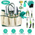 13Pcs Garden Tool Set Aluminum Alloy Gardening Hand Tools Starter Kit