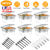 36Pcs Disposable Chafing Dish Buffet Set 
