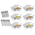 36Pcs Disposable Chafing Dish Buffet Set 