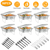 36Pcs Disposable Chafing Dish Buffet Set 