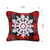 Holiday Snowflake Pillowcase
