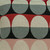 20" X 7" X 20" Transitional Gray And Red Pillow Cover With Poly Insert