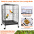 30.31In Height Bird Cage With Rolling Stand