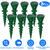 8Pcs Solar Powered Mole Repellent
