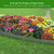 20 PCS Cobbled Stone Effect Plastic Garden Lawn Border Edging